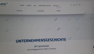 Foto einer Firmenwebseite